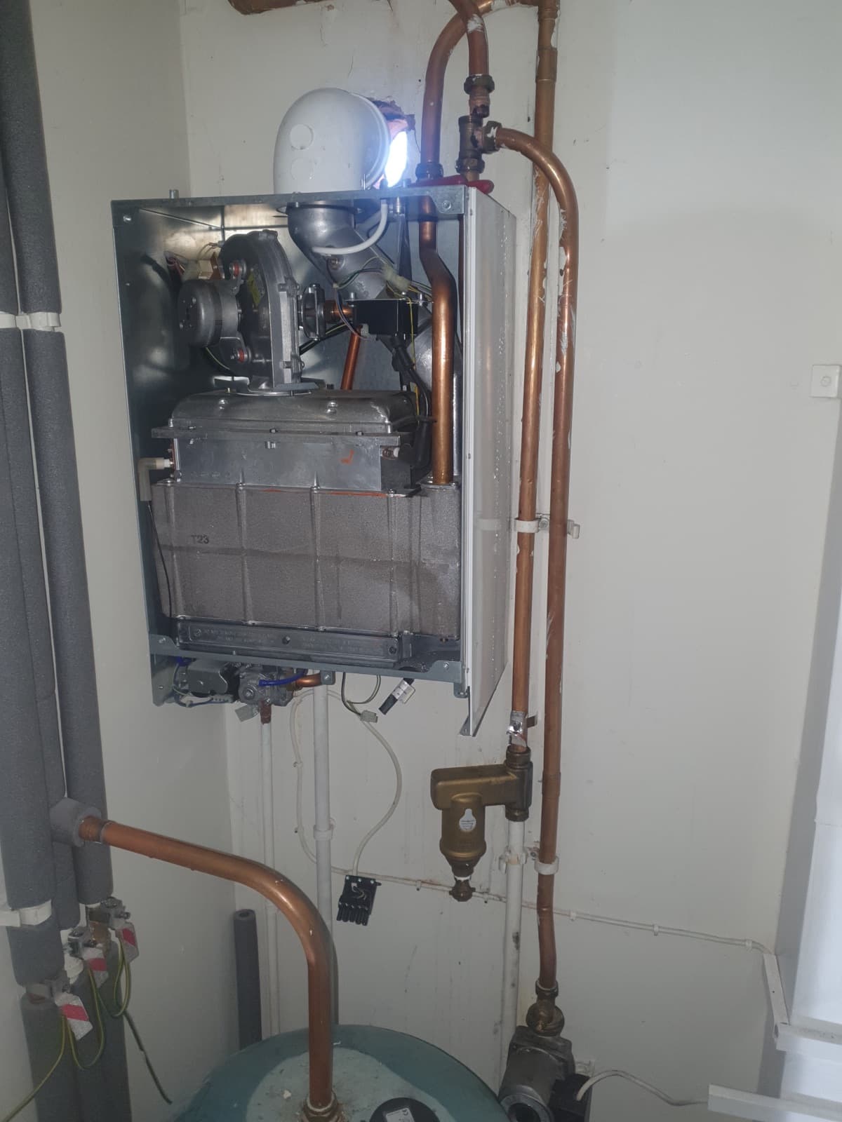 New Baxi 600 combi boiler install